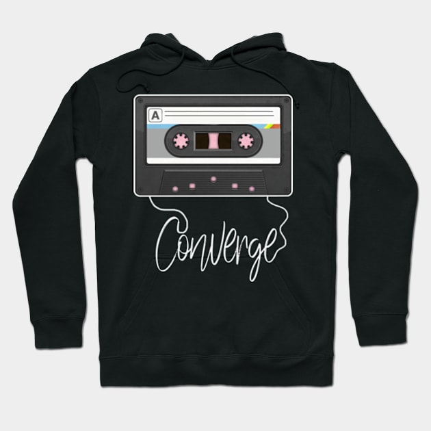 Love Music Converge Proud Name Awesome Cassette Hoodie by BoazBerendse insect